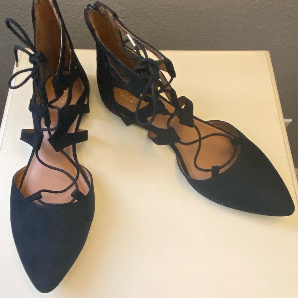 Nara Lace Up Ballet Flats